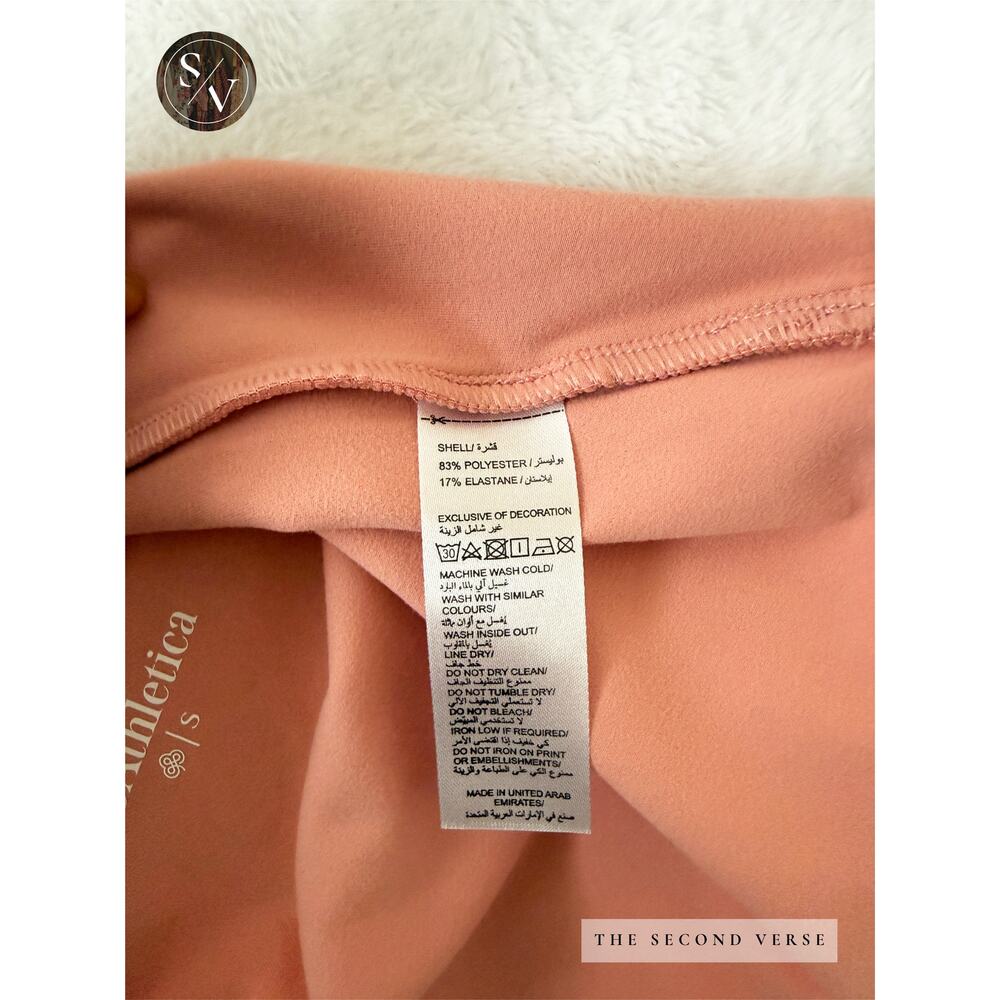 Be Athletica Activewear Halter Top Coral Size Small - Picture 5 of 7